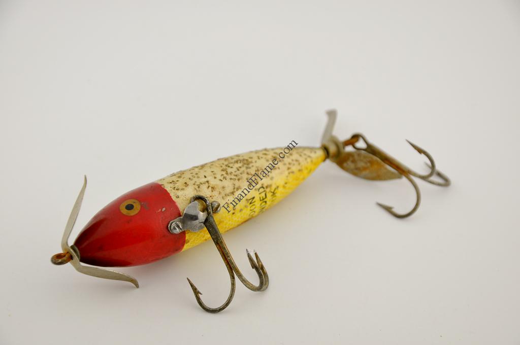 Heddon Wounded Spook Lure - Fin & Flame