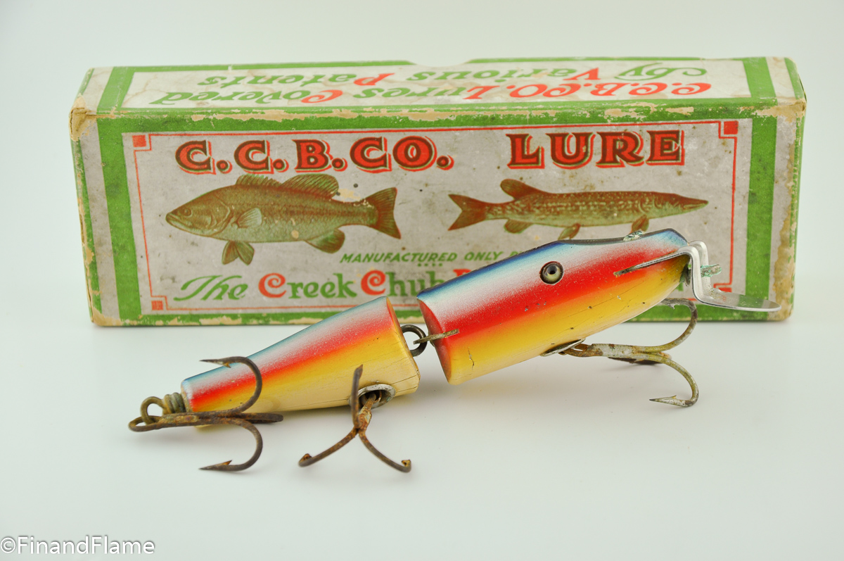 Creek Chub Jointed Snook Pikie Lure - Fin & Flame