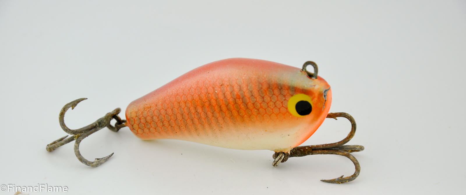 Bagley Balsa Shiner Lure - Fin & Flame