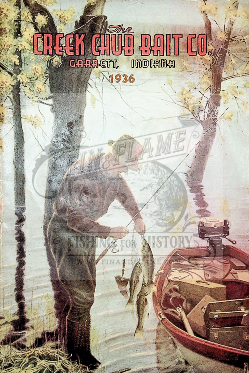 1936 Creek Chub Catalog - Fin & Flame